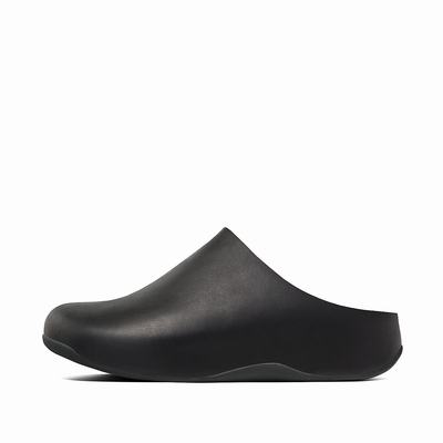 Fitflop Shuv Leather - Clogs Damen - Schwarz (YMR840719)